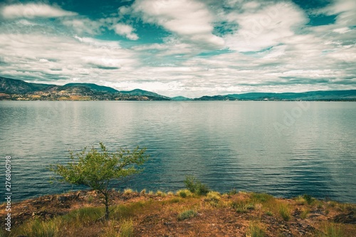 View of a big lake