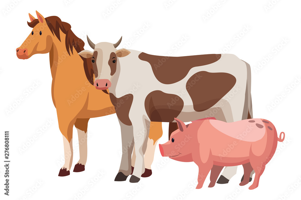 farm, animals and farmer cartoon farm, animals and farmer cartoon