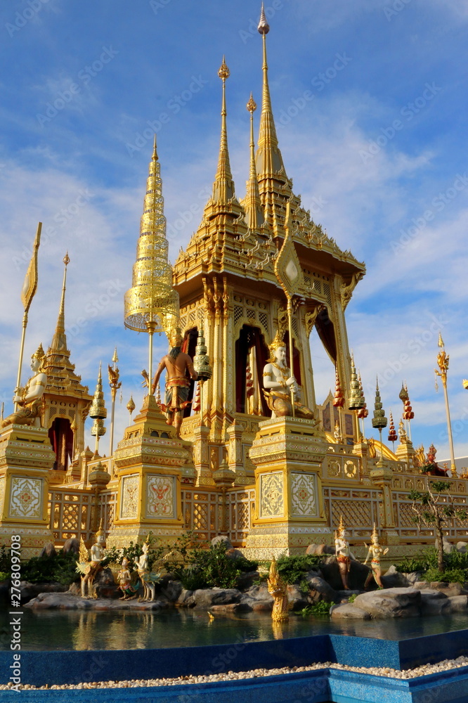 Naklejka premium Thai art