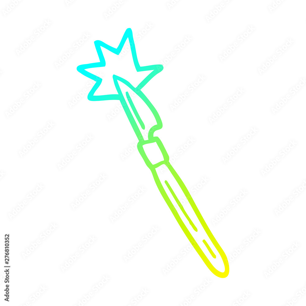 cold gradient line drawing cartoon scalpel cold gradient line drawing cartoon scalpel