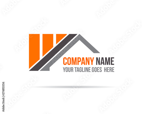 House Real Estate Logo Template Vector