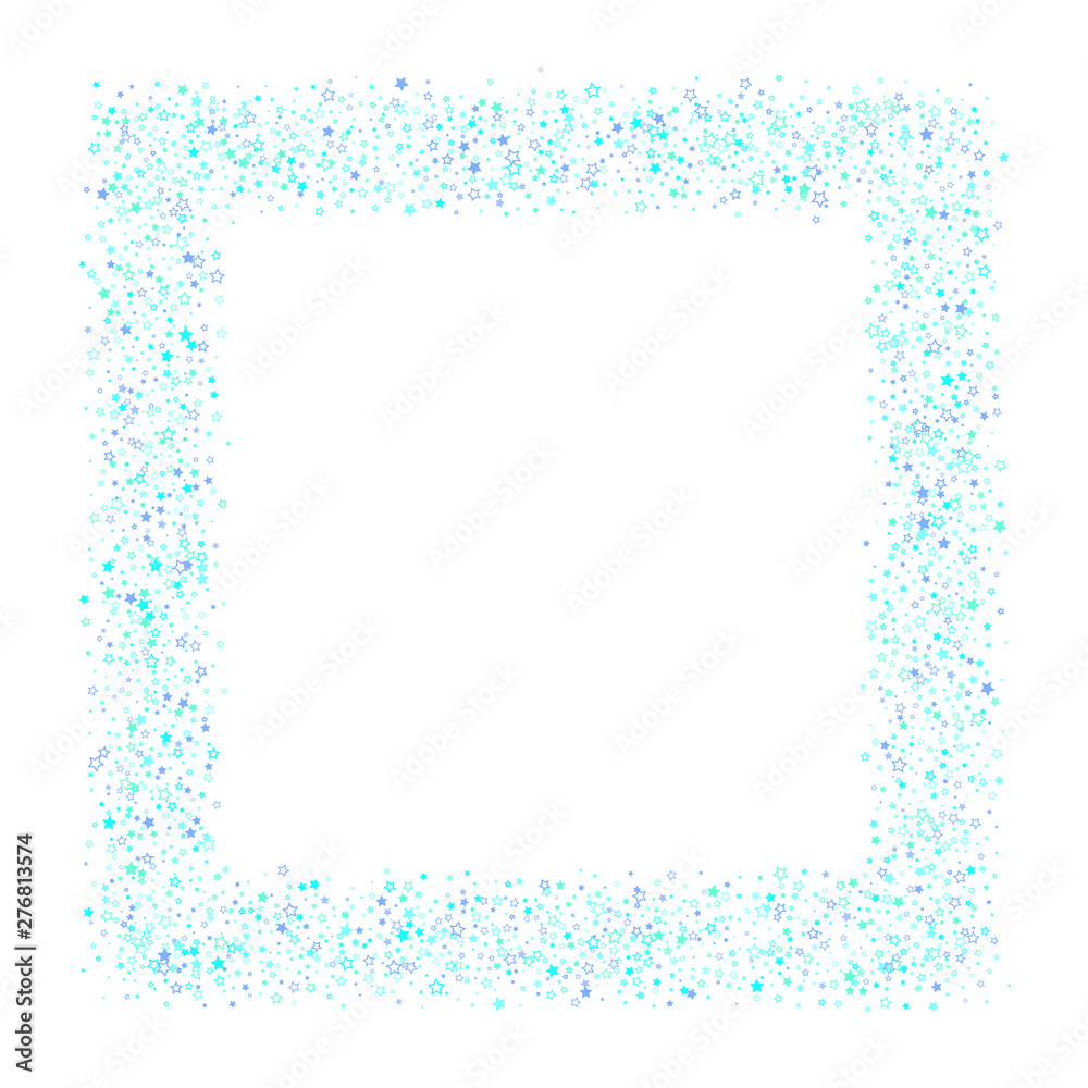 Blue, cyan, turquoise glitter stars confetti Blue, cyan, turquoise glitter stars confetti