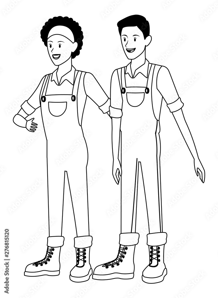 farm, animals and farmer cartoon in black and white farm, animals and farmer cartoon in black and white