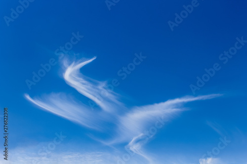 Cirrus Clouds on a summer day