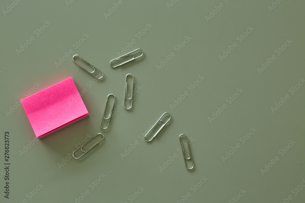 post it note and clips top view desk post it note and clips top view desk