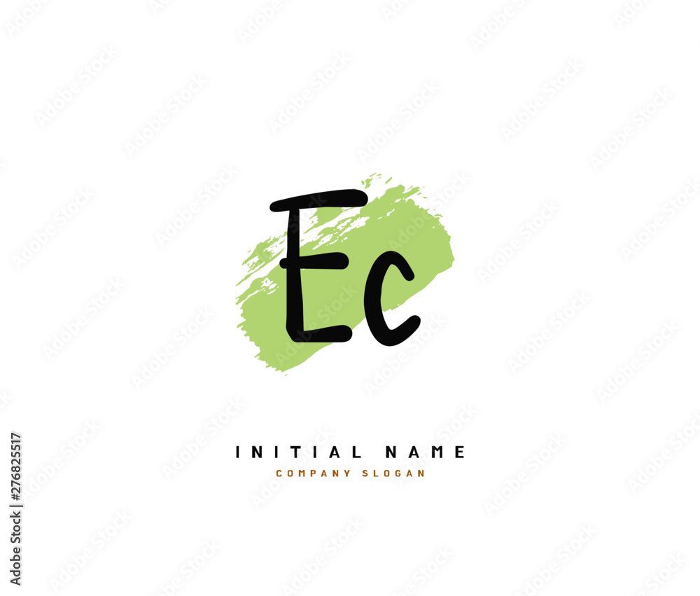 E C EC Beauty vector initial logo, handwriting logo of initial signature, wedding, fashion, jewerly, boutique, floral and botanical with creative template for any company or business. E C EC Beauty vector initial logo, handwriting logo of initial signature, wedding, fashion, jewerly, boutique, floral and botanical with creative template for any company or business.