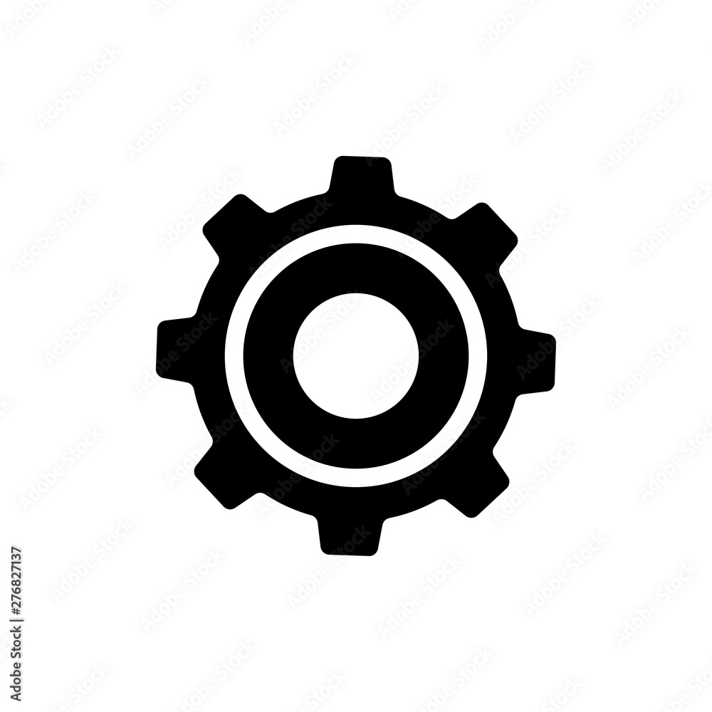 Gear symbol icon vector illustration Gear symbol icon vector illustration