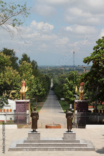 Wat Phraphutthabat Tak Pha, Pa Sang District, Lamphun, Northern Thailand.