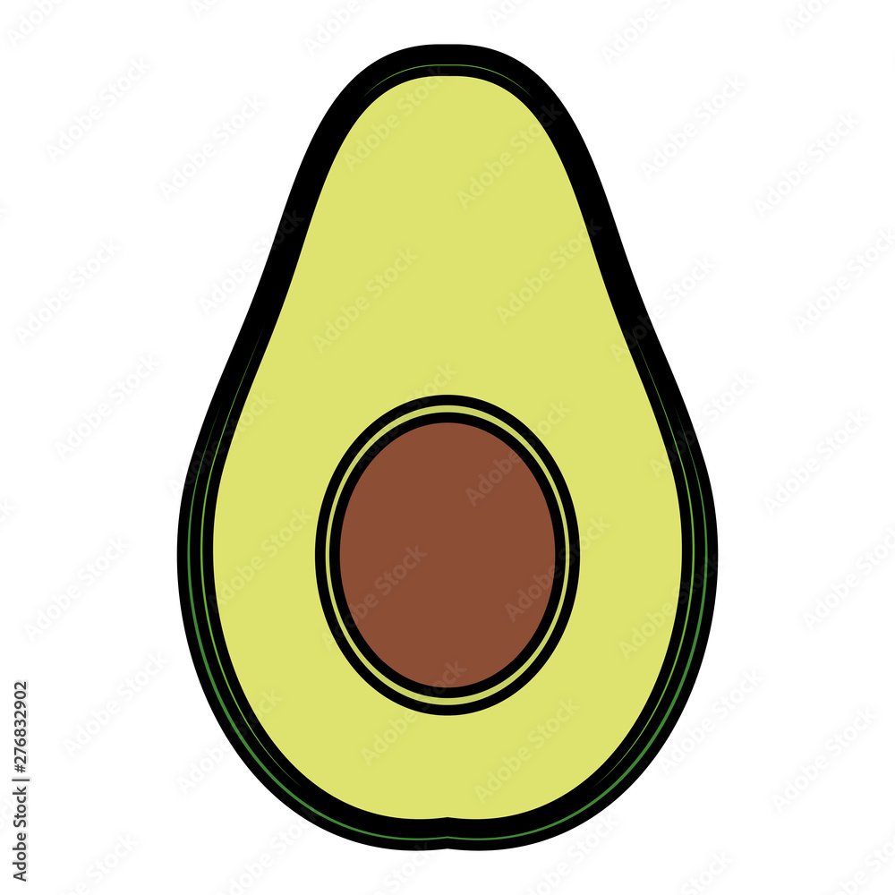 avocado fresh vegetable healthy icon avocado fresh vegetable healthy icon