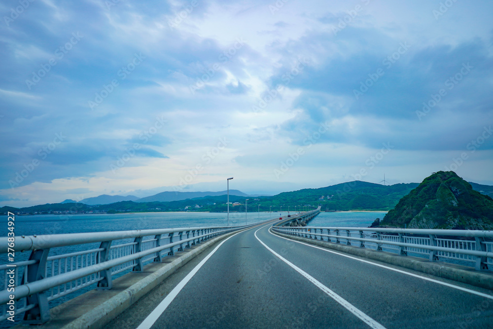Fototapeta premium 角島大橋 山口県 下関市