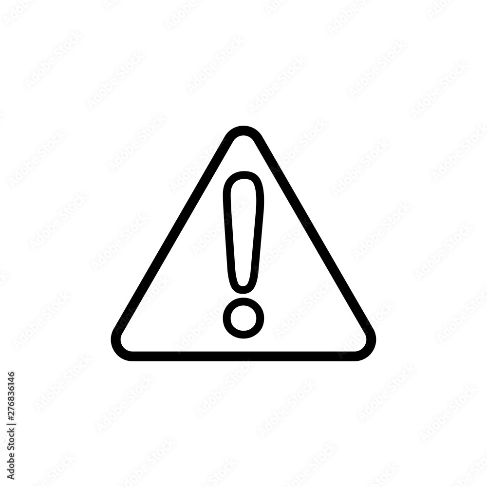 Exclamation Mark Icon Vector Illustration - Vector Exclamation Mark Icon Vector Illustration - Vector