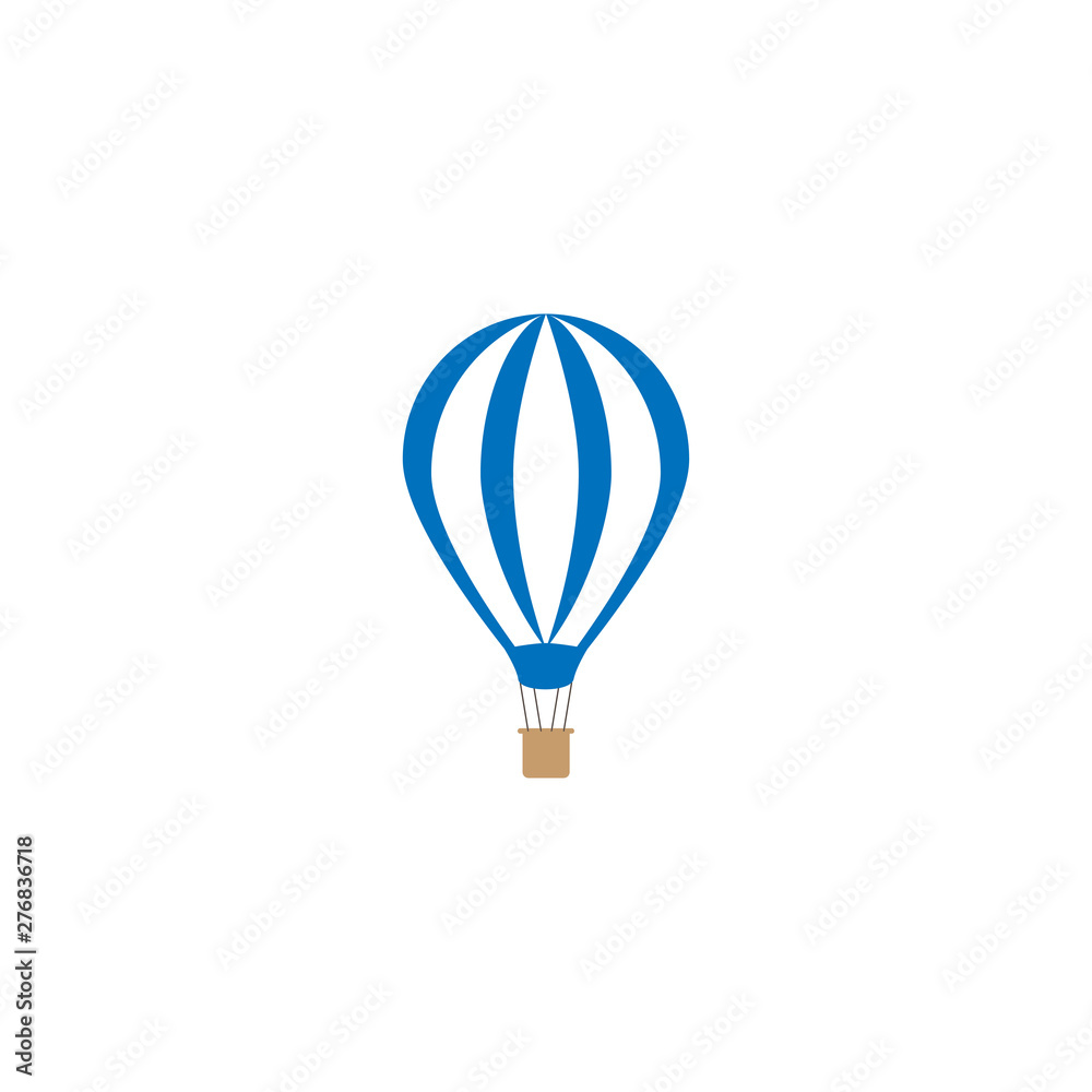 Obraz premium Hot Air Balloon icon Vector Illustration - Vector