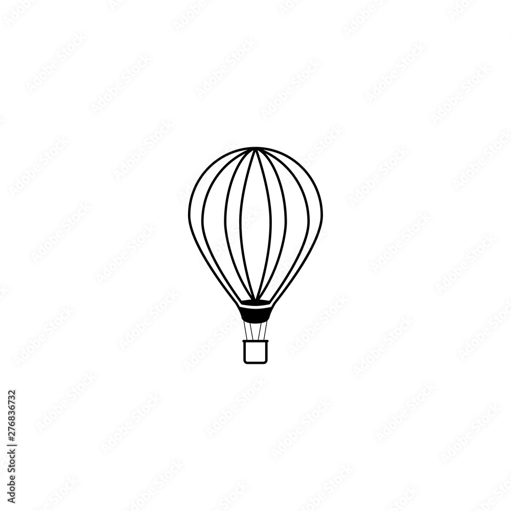 Naklejka premium Hot Air Balloon icon Vector Illustration - Vector