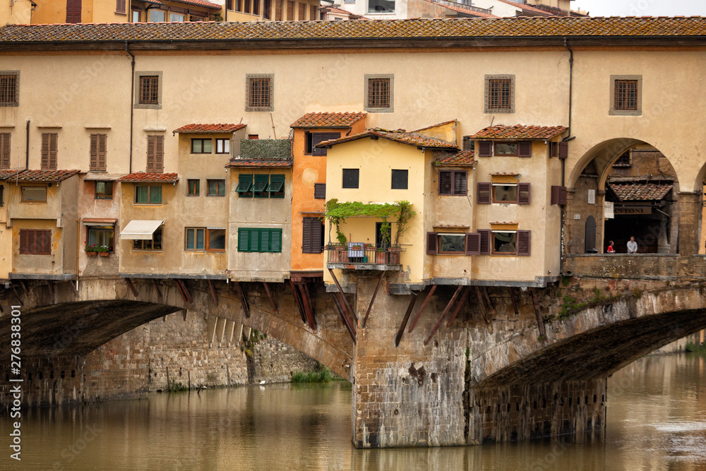 Detail of Ponte Vecchio Bridge Florence