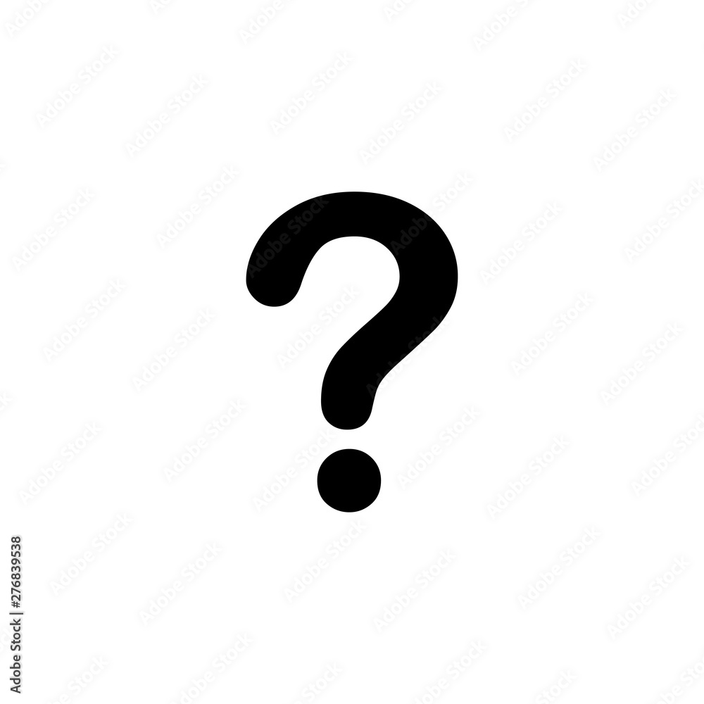 Question Mark Icon Vector Illustration - Vector Question Mark Icon Vector Illustration - Vector