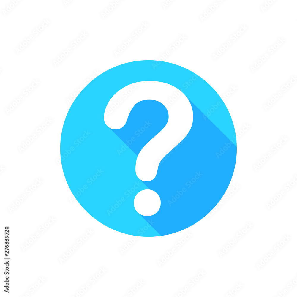 Question Mark Icon Vector Illustration - Vector Question Mark Icon Vector Illustration - Vector
