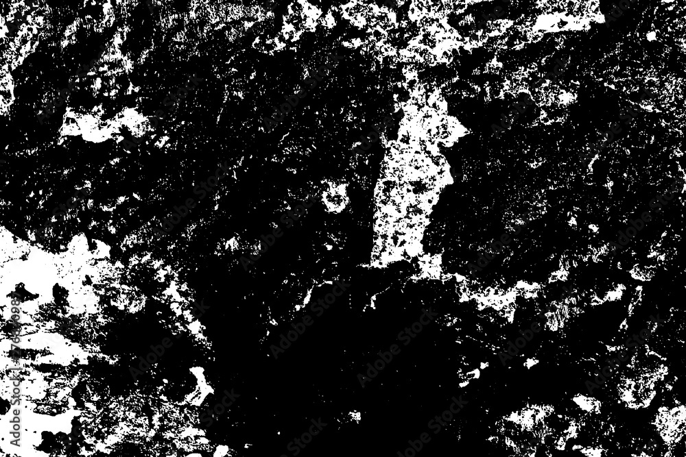Obraz premium Czarny biały grunge. Ponury streszczenie tło monochromatyczne. Plama. Zużyta tekstura.