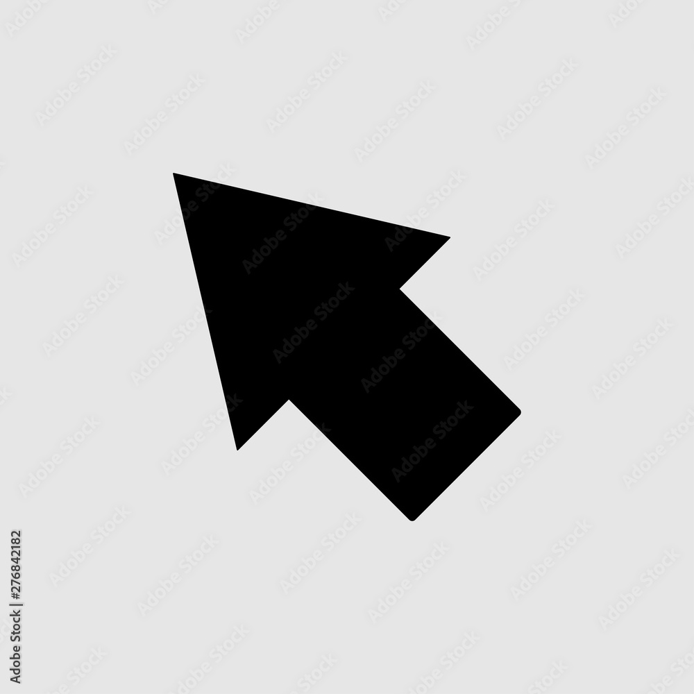 Arrow icon in trendy flat style isolated on gray background vector illustration - vector Arrow icon in trendy flat style isolated on gray background vector illustration - vector