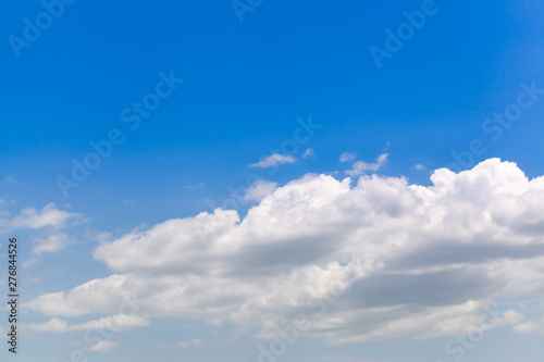 Blue sky background with cloud © Ratchawat