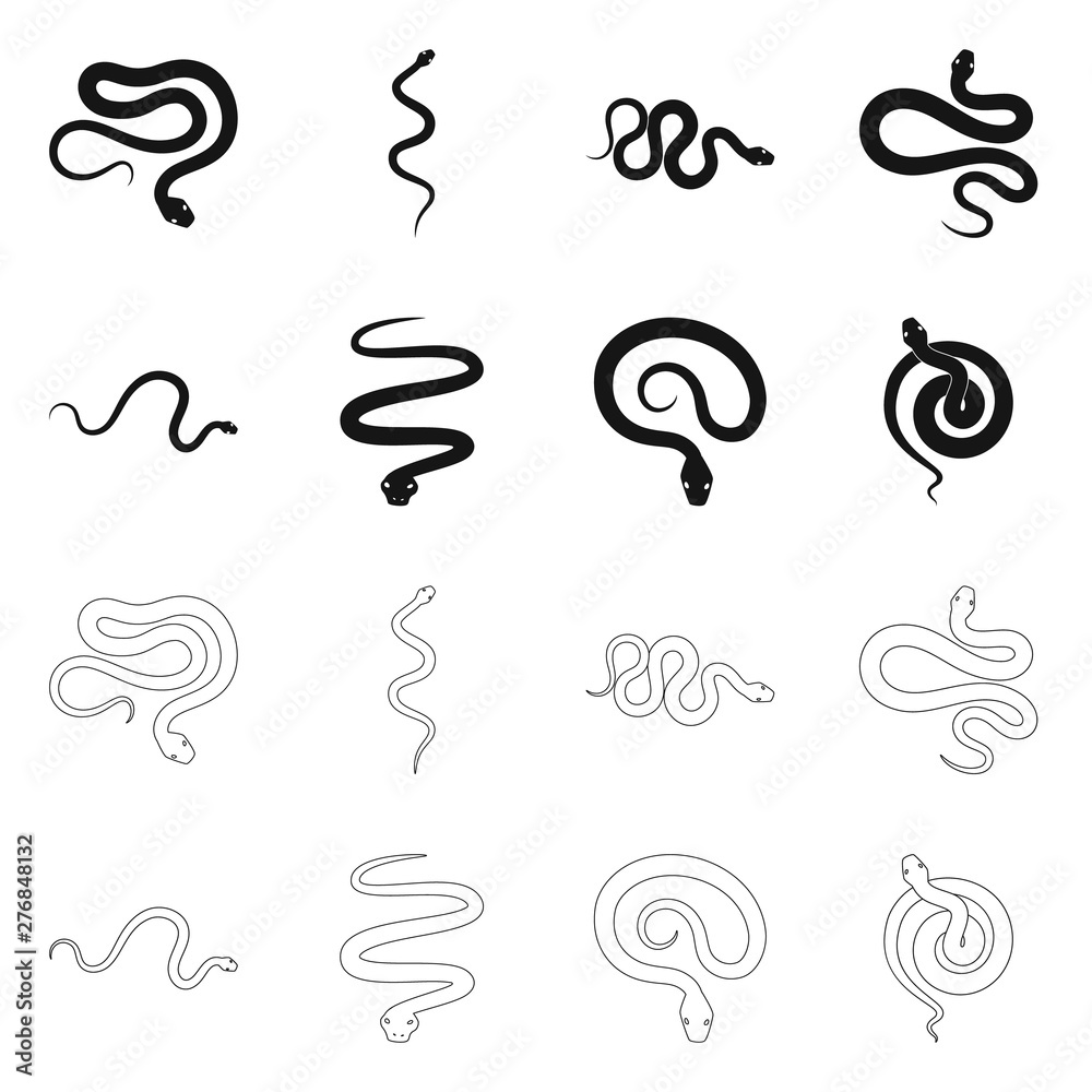 Vector design of mammal and danger logo. Collection of mammal and medicine stock vector illustration. Vector design of mammal and danger logo. Collection of mammal and medicine stock vector illustration.