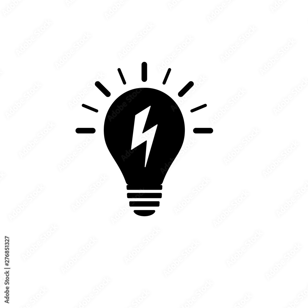 bulb icon template vector illustration - vector bulb icon template vector illustration - vector