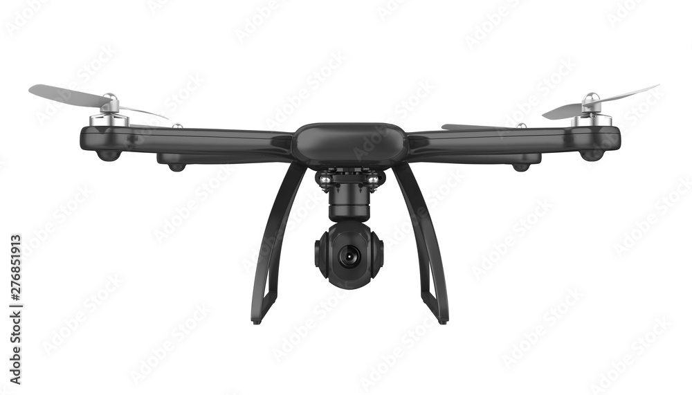 Drone Quadcopter Isolated