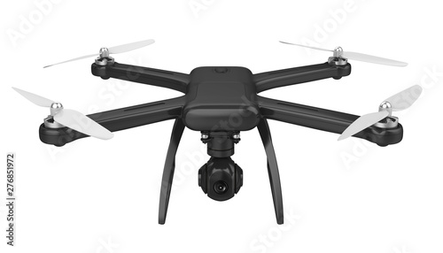 Drone Quadcopter Isolated © nerthuz