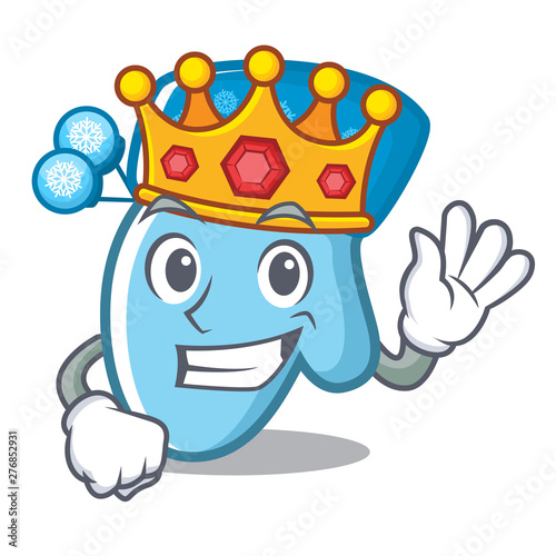 King winter gloves in the cartoon shape