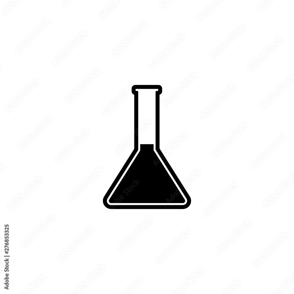 Flask Erlenmeyer Lab Icon Vector illustration - vector Flask Erlenmeyer Lab Icon Vector illustration - vector