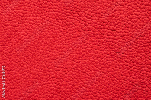 Red leather background. 