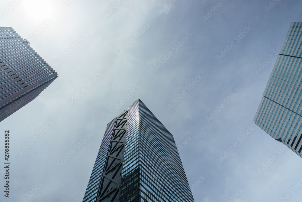 High-rise building at Shinjuku in Tokyo , Japan .