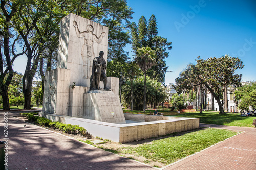 Monument at Lezama Park in Bueno Aires. Argentina.