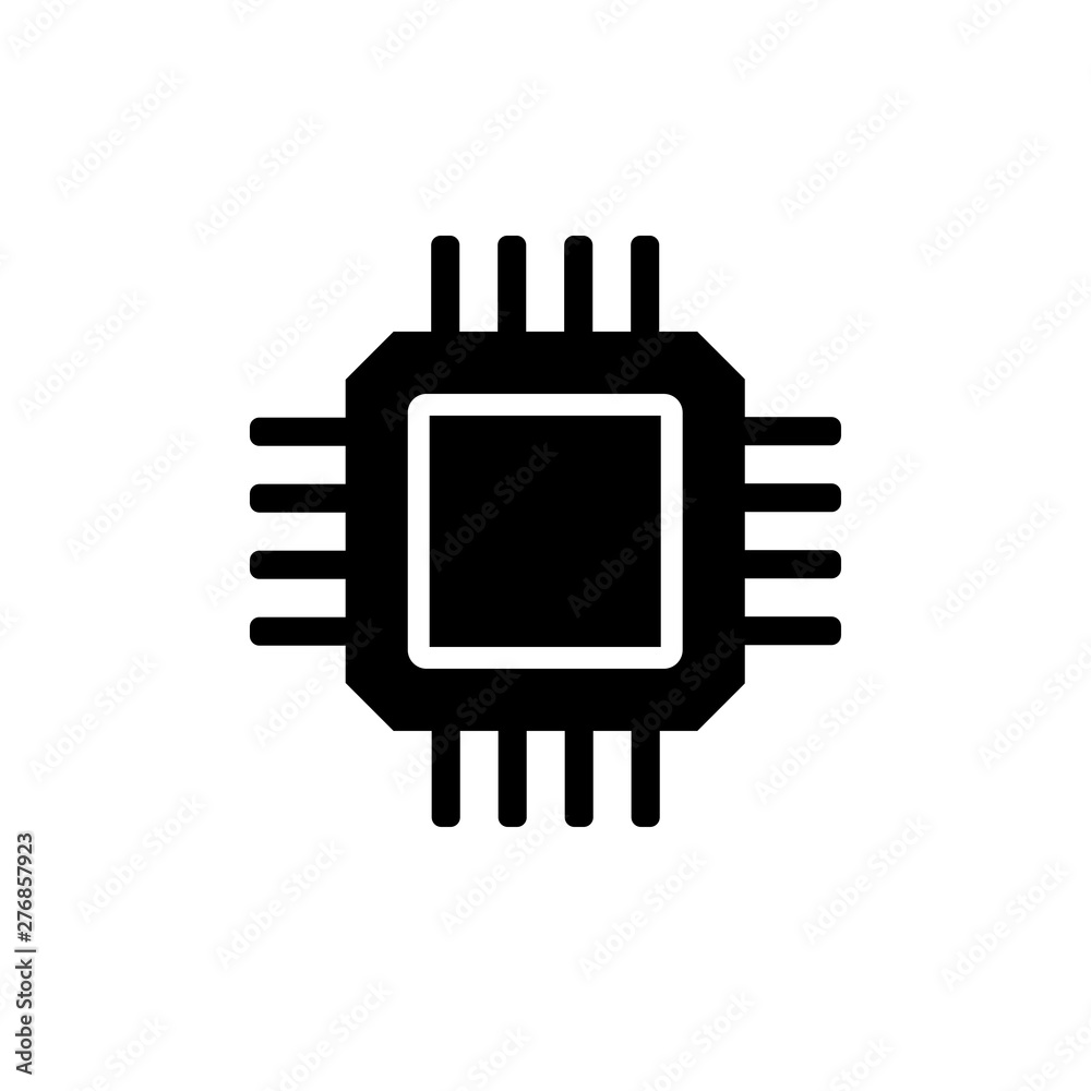 CPU symbol icon vector illustration CPU symbol icon vector illustration