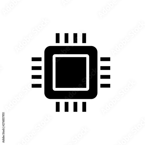 CPU symbol icon vector illustration
