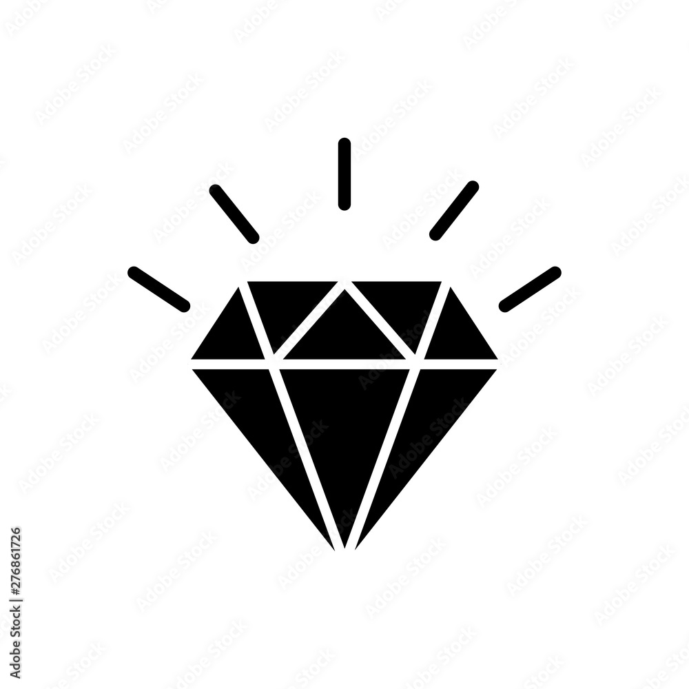Diamond symbol Icon Vector illustration Diamond symbol Icon Vector illustration