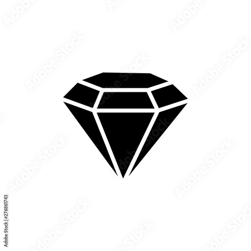 Diamond symbol Icon Vector illustration