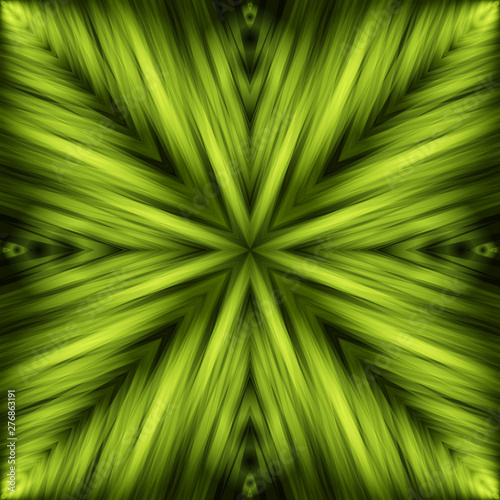 Striped Angular Background of Light Green Colors.