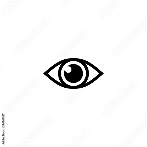 eye icon template vector illustration - vector