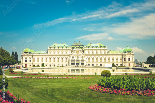 Wallpaper Mural Attractive panoramic view to the Belvedere Palace. Torontodigital.ca