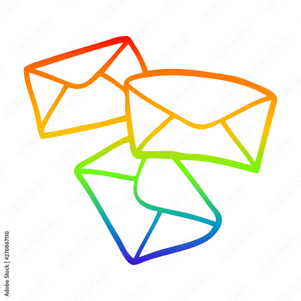 rainbow gradient line drawing cartoon letters rainbow gradient line drawing cartoon letters
