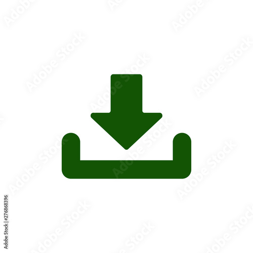 Download symbol icon vector illustration