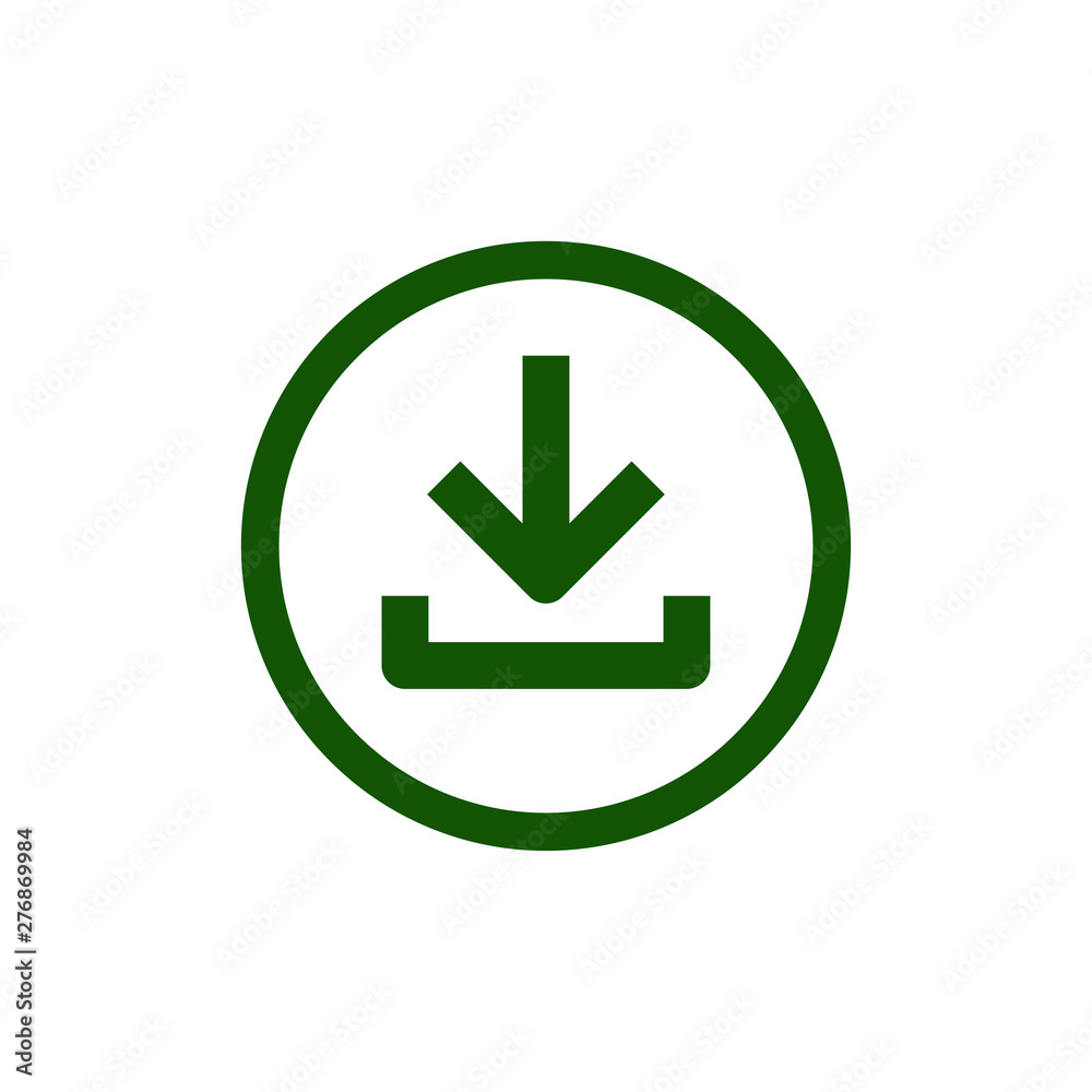 Download symbol icon vector Download symbol icon vector