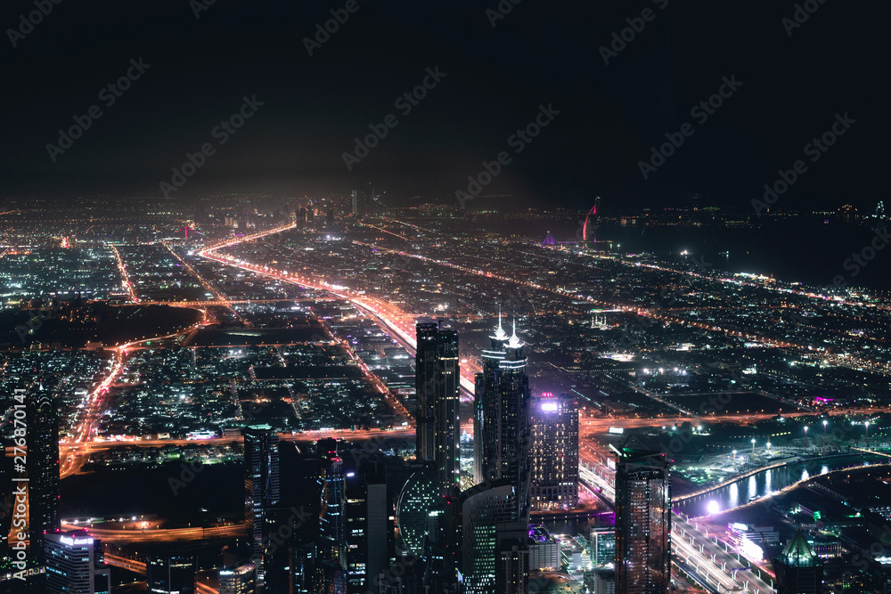 custom made wallpaper toronto digitalColourful view of Dubai, United Arab Emirates
