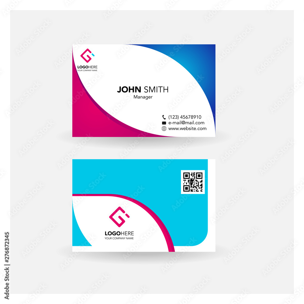 business card name card simple design_rounded in simple business card name card simple design_rounded in simple