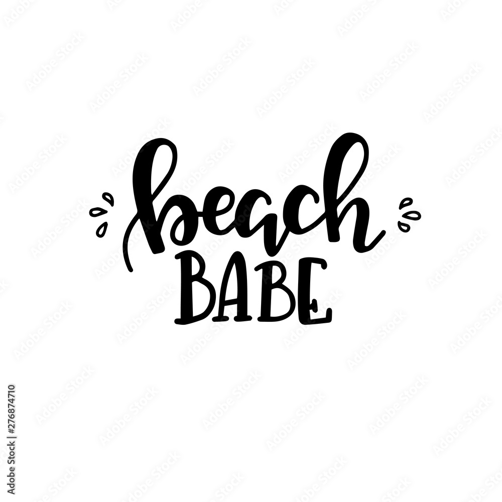 Hand drawn typography poster. Conceptual handwritten phrase T shirt lettered calligraphic design. Inspirational vector