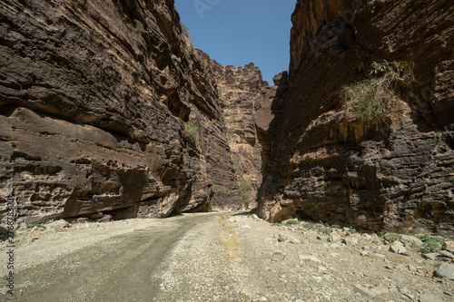 Wadi Lajab in Jizan Province, Saudi Arabia photo
