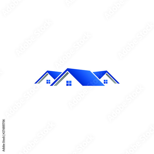 Real Estate Construction Logo design vector Template house and building with blue grey color Free Download Real Estate Construction Logo design vector Template house and building with blue grey color - GFXLoad