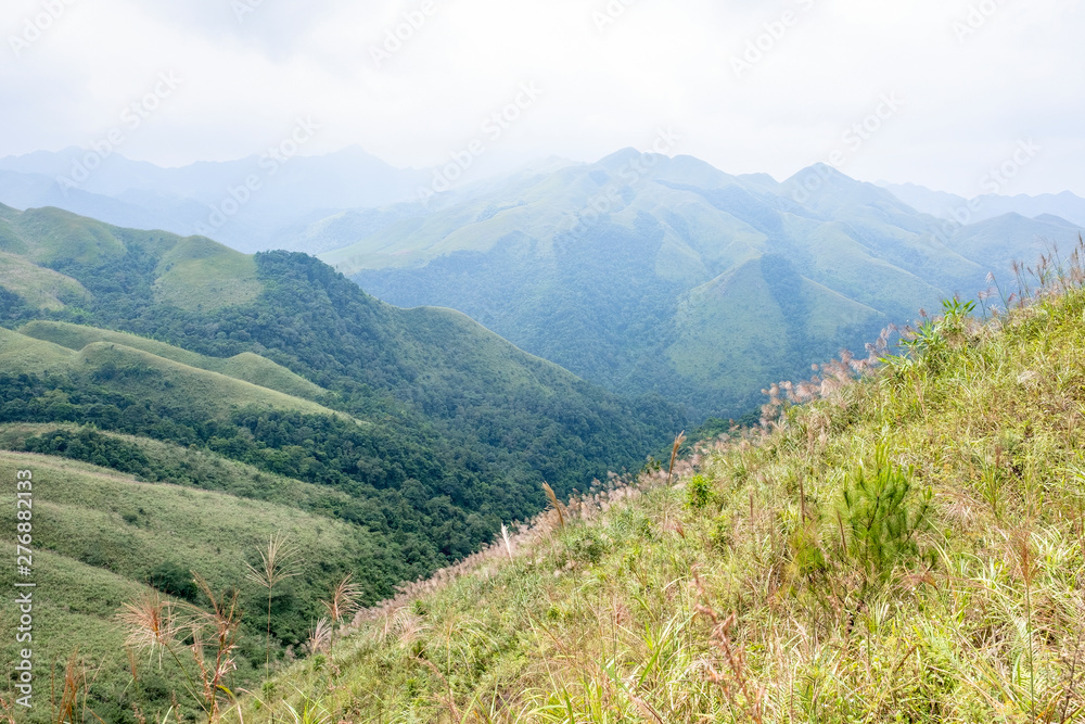 Green High mountain in border North of Viet Nam - Binh Lieu
