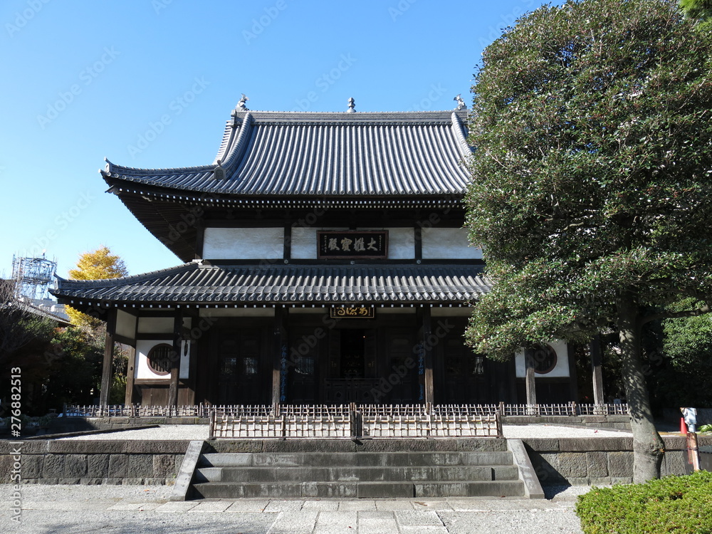 港区白金台の瑞聖寺（大雄宝殿）　Zuishoji Temple