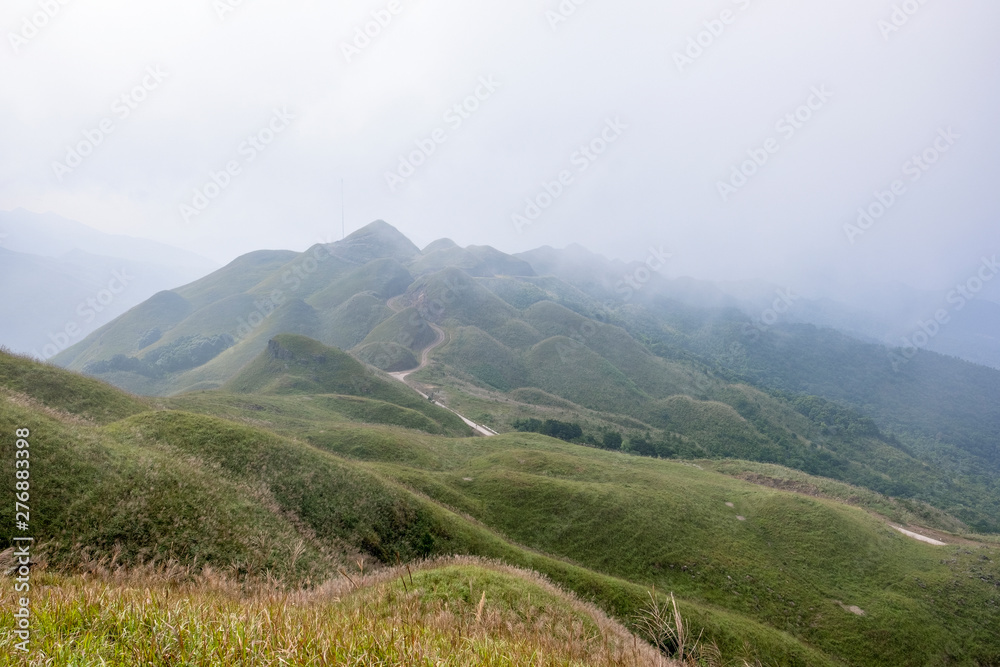 Fototapeta premium Green High mountain in border North of Viet Nam - Binh Lieu